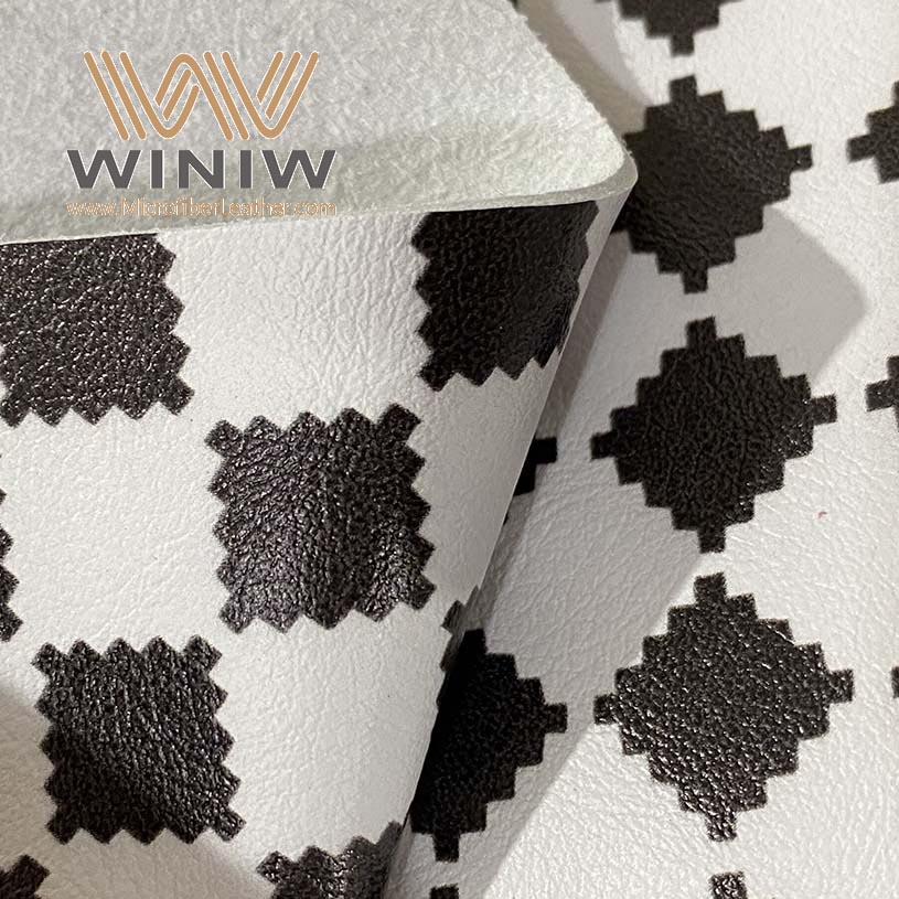 printed faux leather