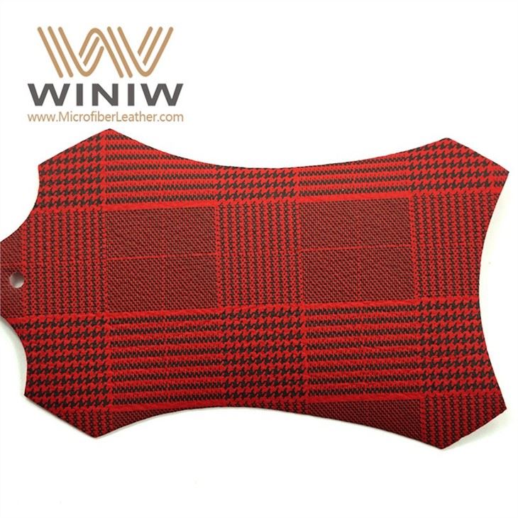 Dearadh Saincheaptha Fabraicí Leathar Microfiber Feithicleach