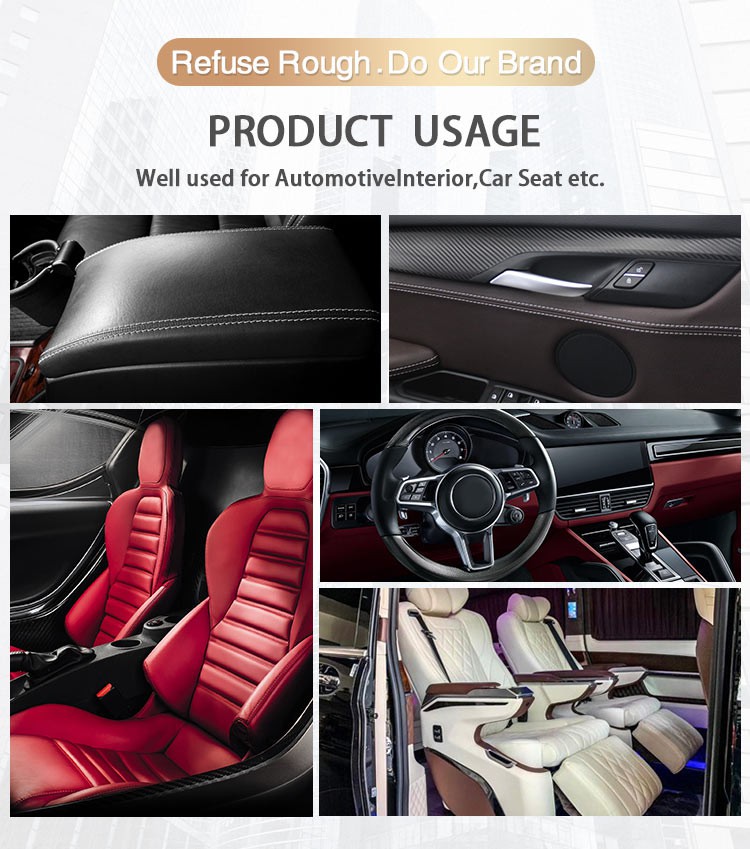 PVC leather for car seat PVC leather for car seat