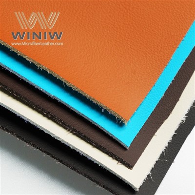 1.2mm Luxrious Sintéiseach Leathar Imtaiton Microfiber Ábhar Auto
